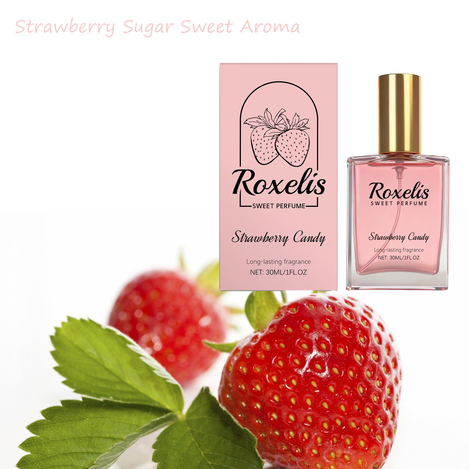 Perfume The Fragrance - Strawberry Candy Sweet Fragrance Portable Natural