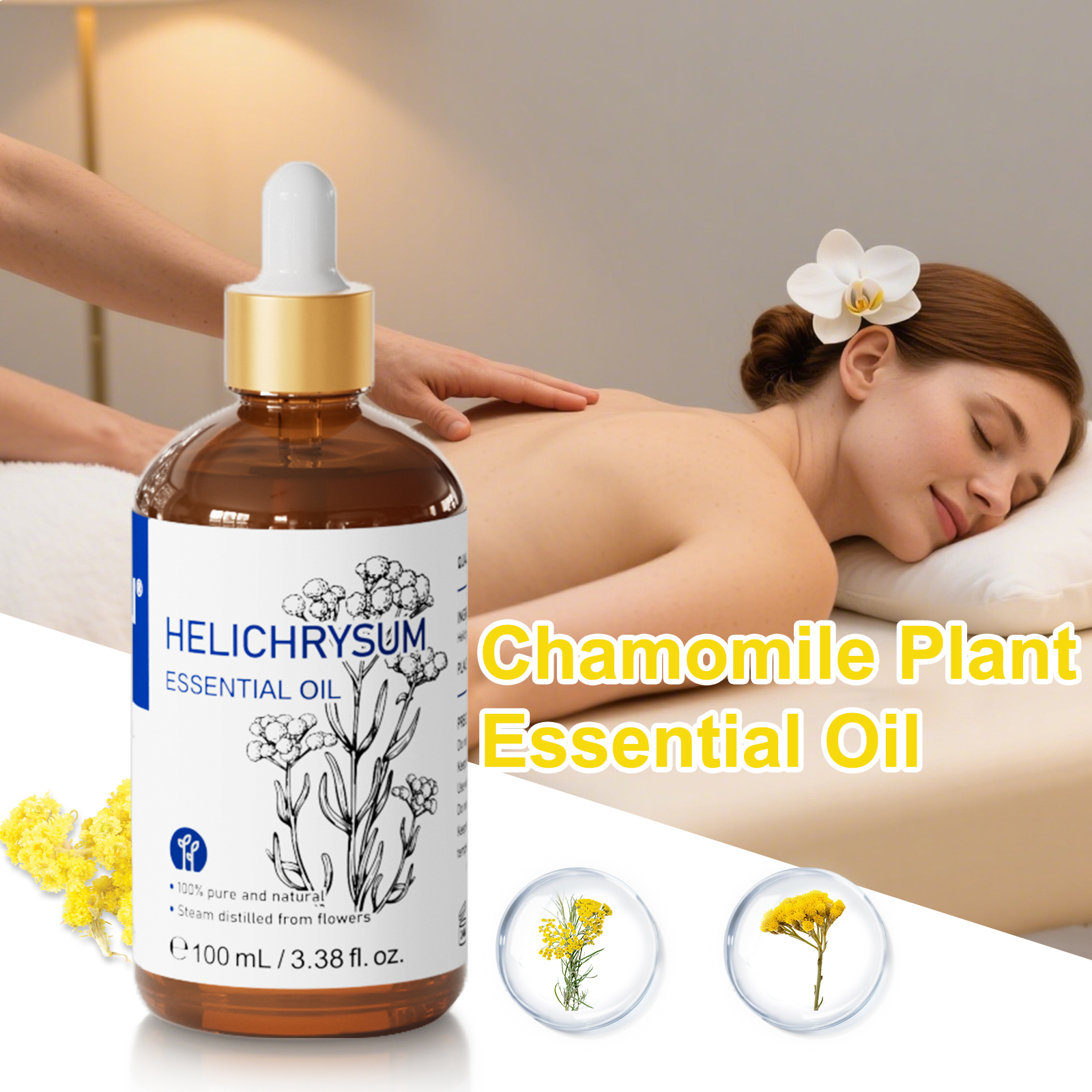 Perfume Fragrance Oils For Candles - HIQILI 100ml Essential Oil, 100% Natural