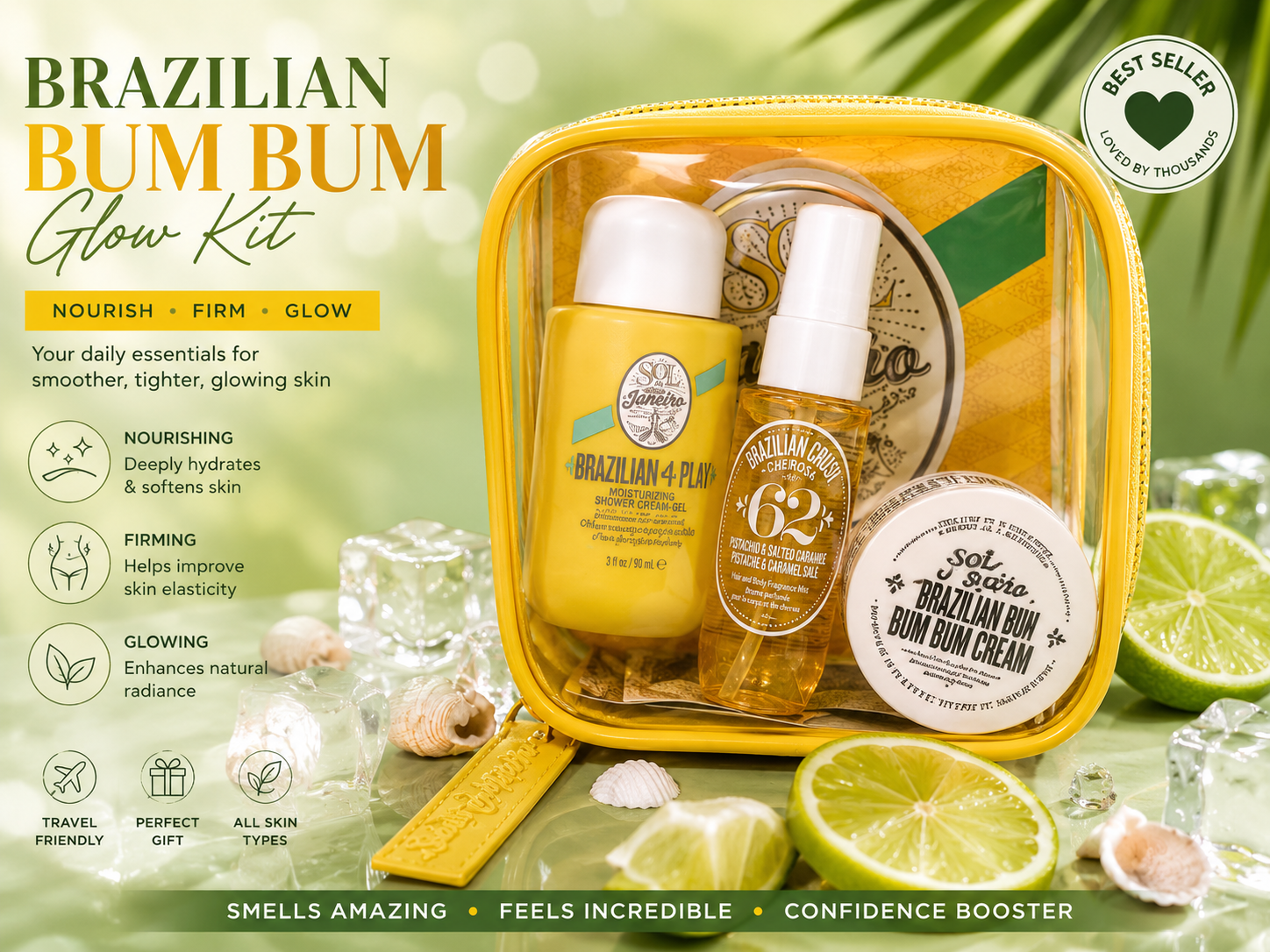 Perfume Fragrance Kit - Sol de Janeiro Perfume Set for