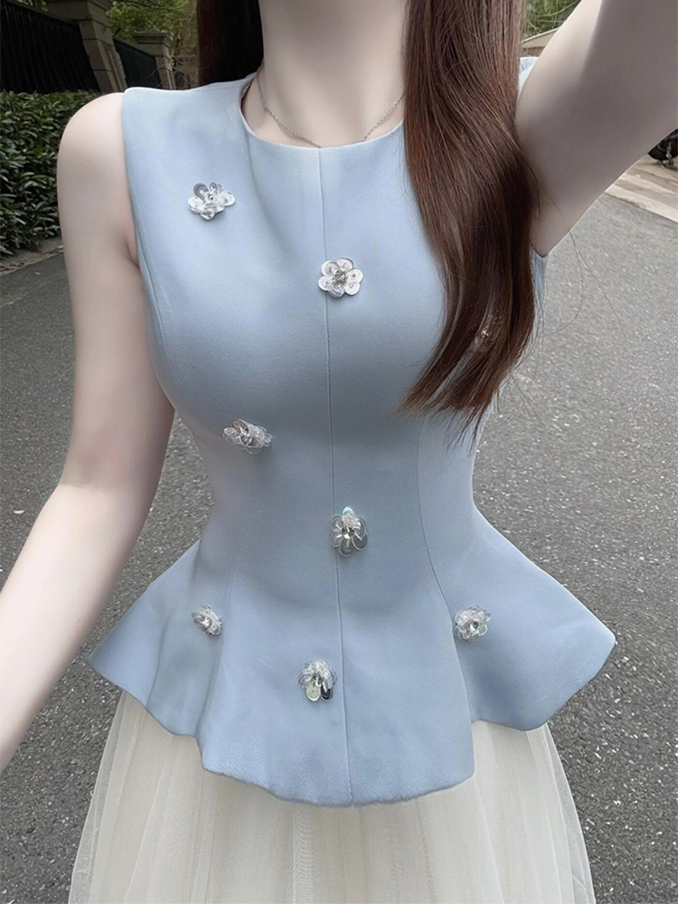 Perfume Fragrance Kit - Fashionable Summer Outfit Women's Vest Sleeveless
