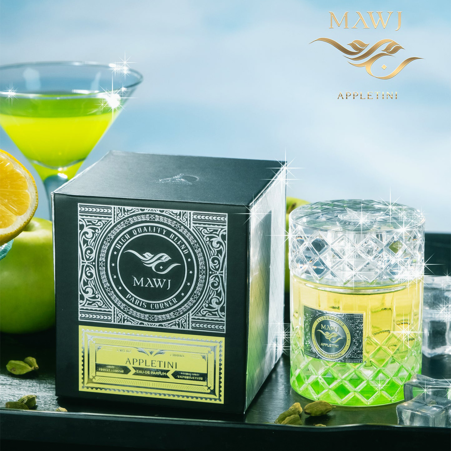 Perfume Fragrance Paris - Mawj Appletini By PARIS CORNER For