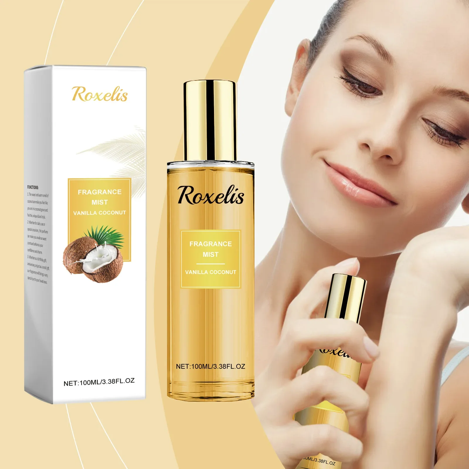 Coconut Vanilla Aroma Spray La - Fragrance Perfume For Hair 评论和价格