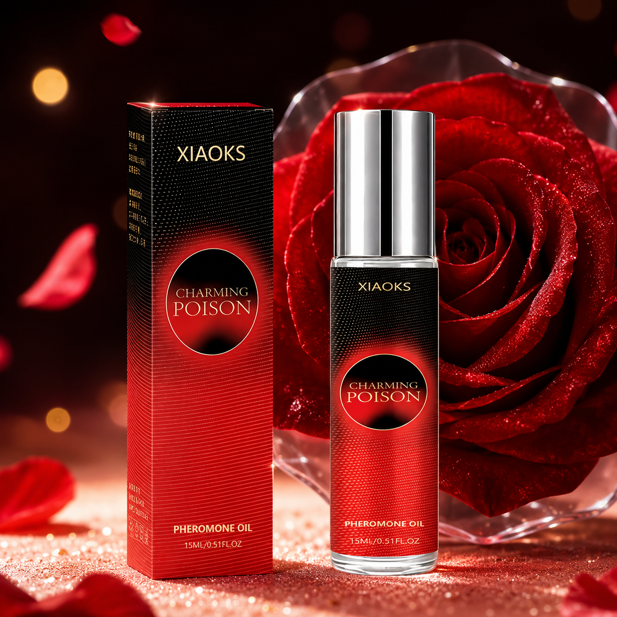 Women's Rose Pheromone Roll-On - Perfume Fragrance Type 评论和价格