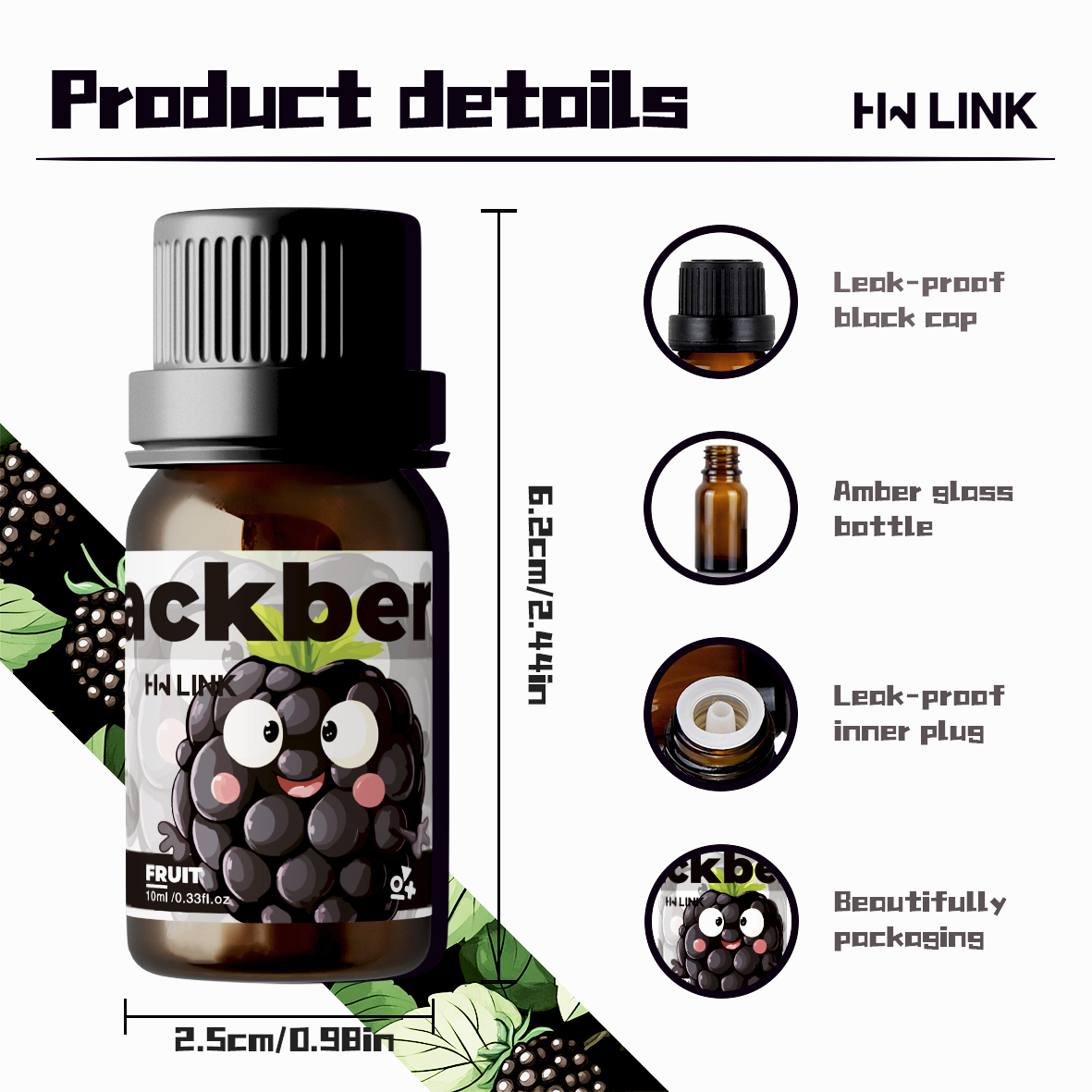 Blackberry Essential Oil  10ml - Perfume Fragrance Oils For Candles 评论和价格
