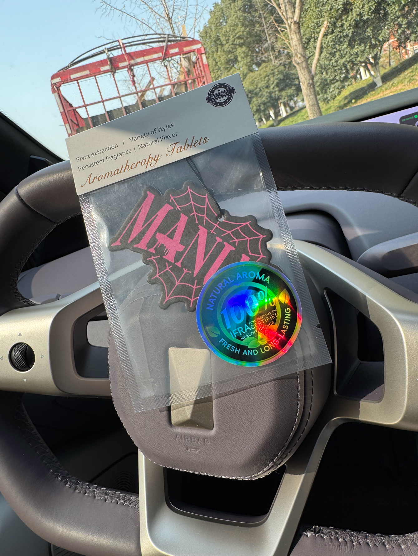 Kpop Style Graffiti Car Air Fr - Perfume Fragrance Type 评论和价格