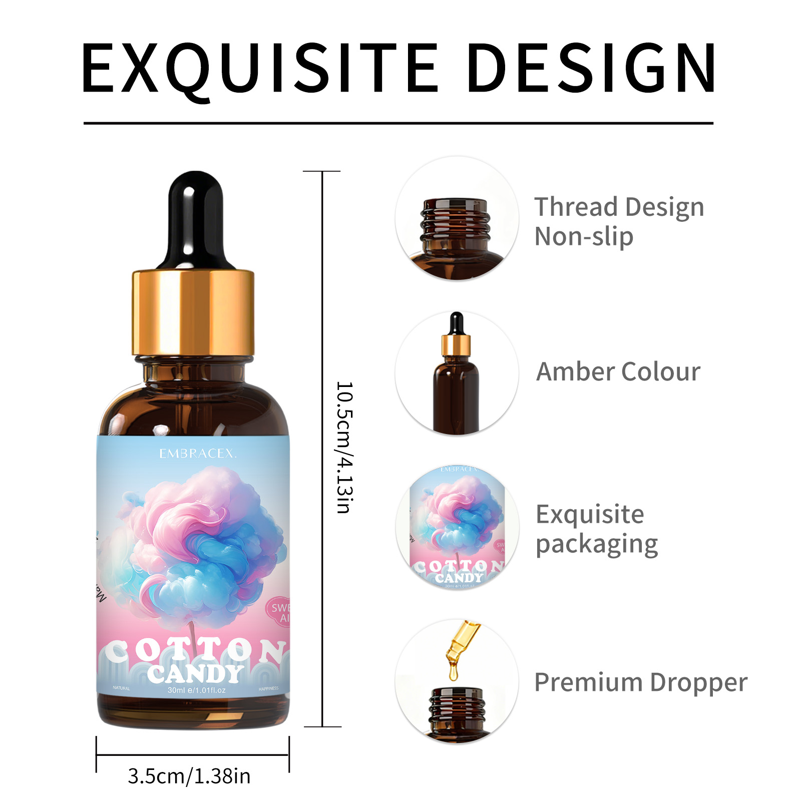 30ml Cotton Candy Essential Oi - Perfume Fragrance Oils For Candles 评论和价格