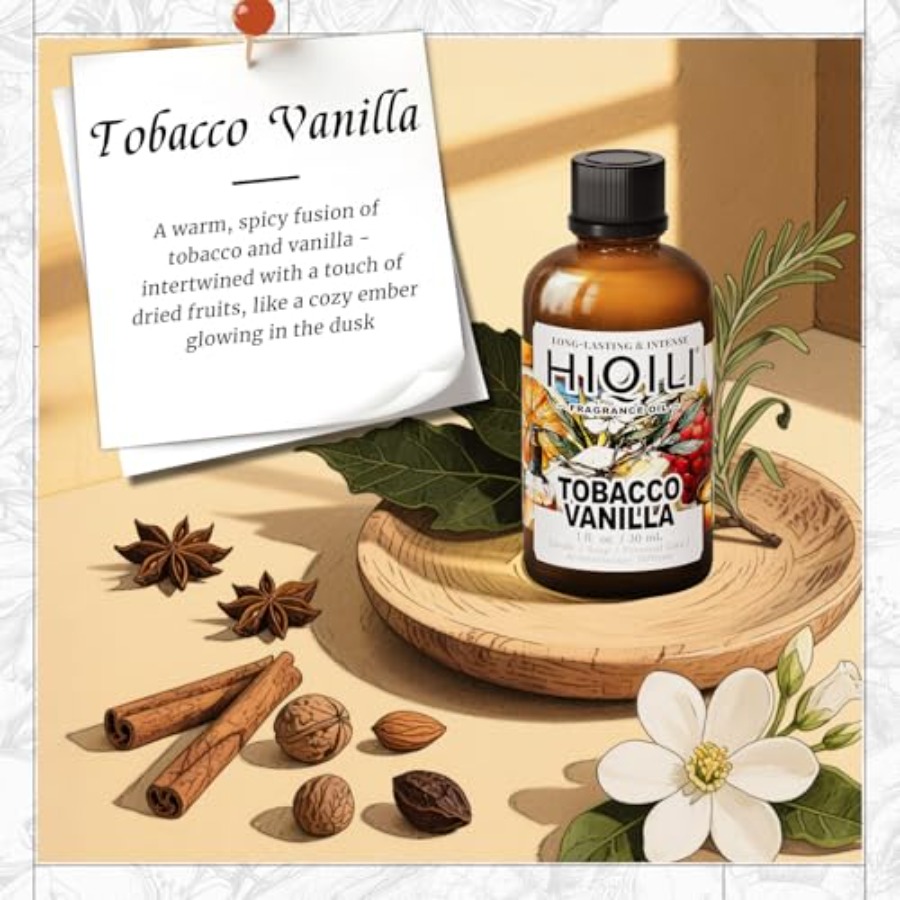 HIQILI Tobacco Vanilla Fragran - Perfume Fragrance Oils For Candles 评论和价格