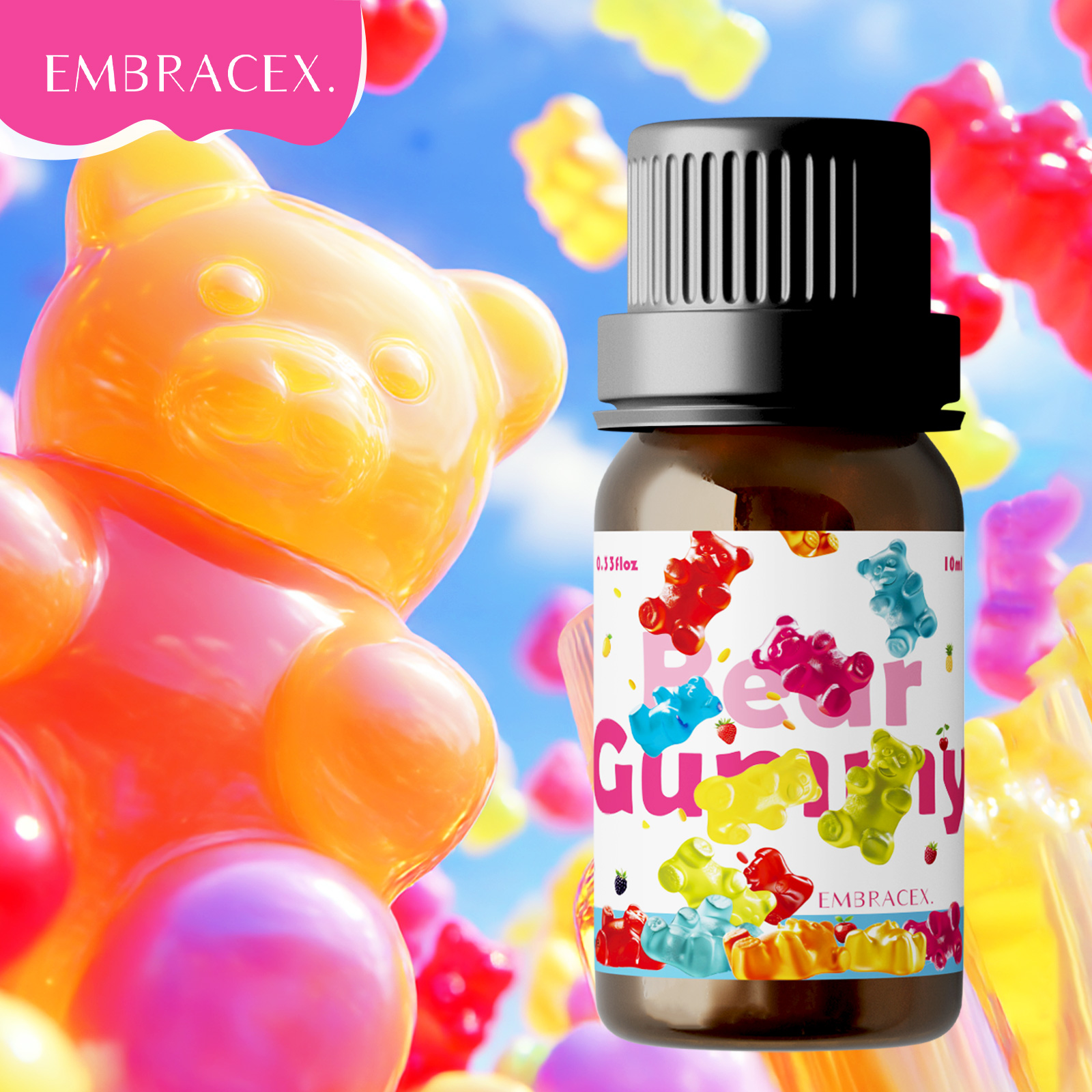 10ml Gummy Bear Fragrance Oil  - Perfume Fragrance Oils For Candles 评论和价格