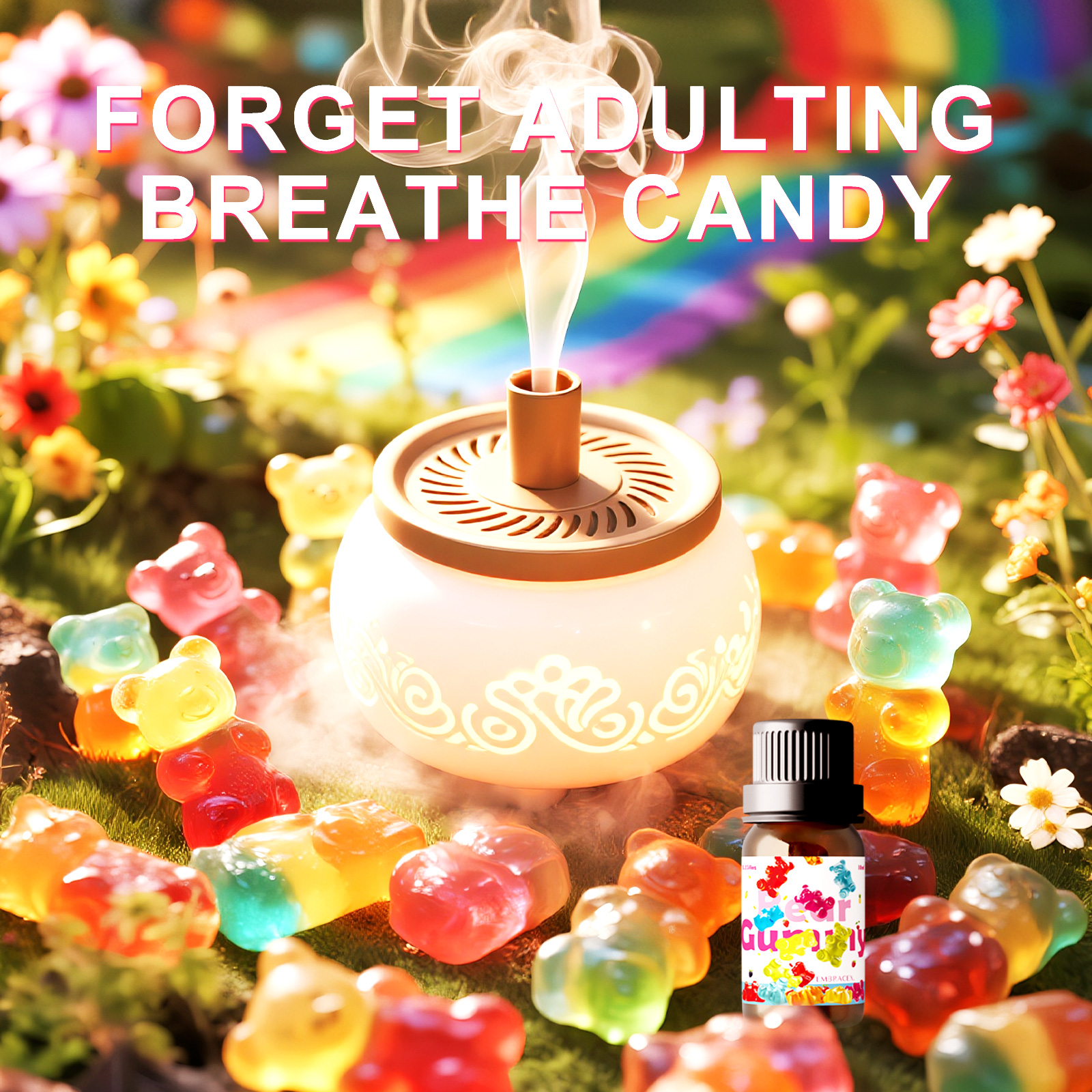 10ml Gummy Bear Fragrance Oil  - Perfume Fragrance Oils For Candles 评论和价格