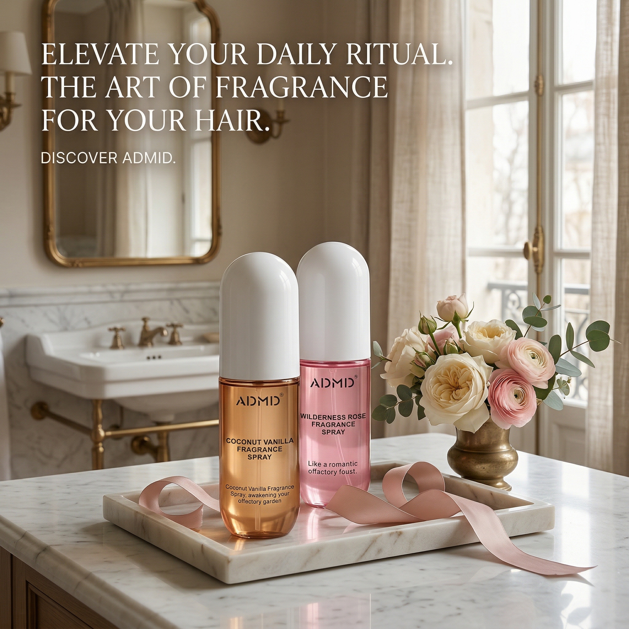 Coconut Rose Fragrance Perfume - Fragrance Perfume For Hair 评论和价格