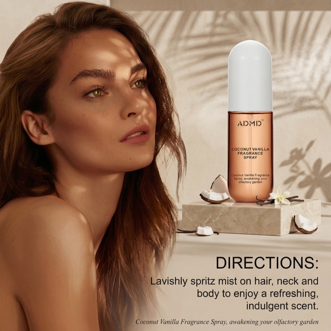 Coconut Rose Fragrance Perfume - Fragrance Perfume For Hair 评论和价格