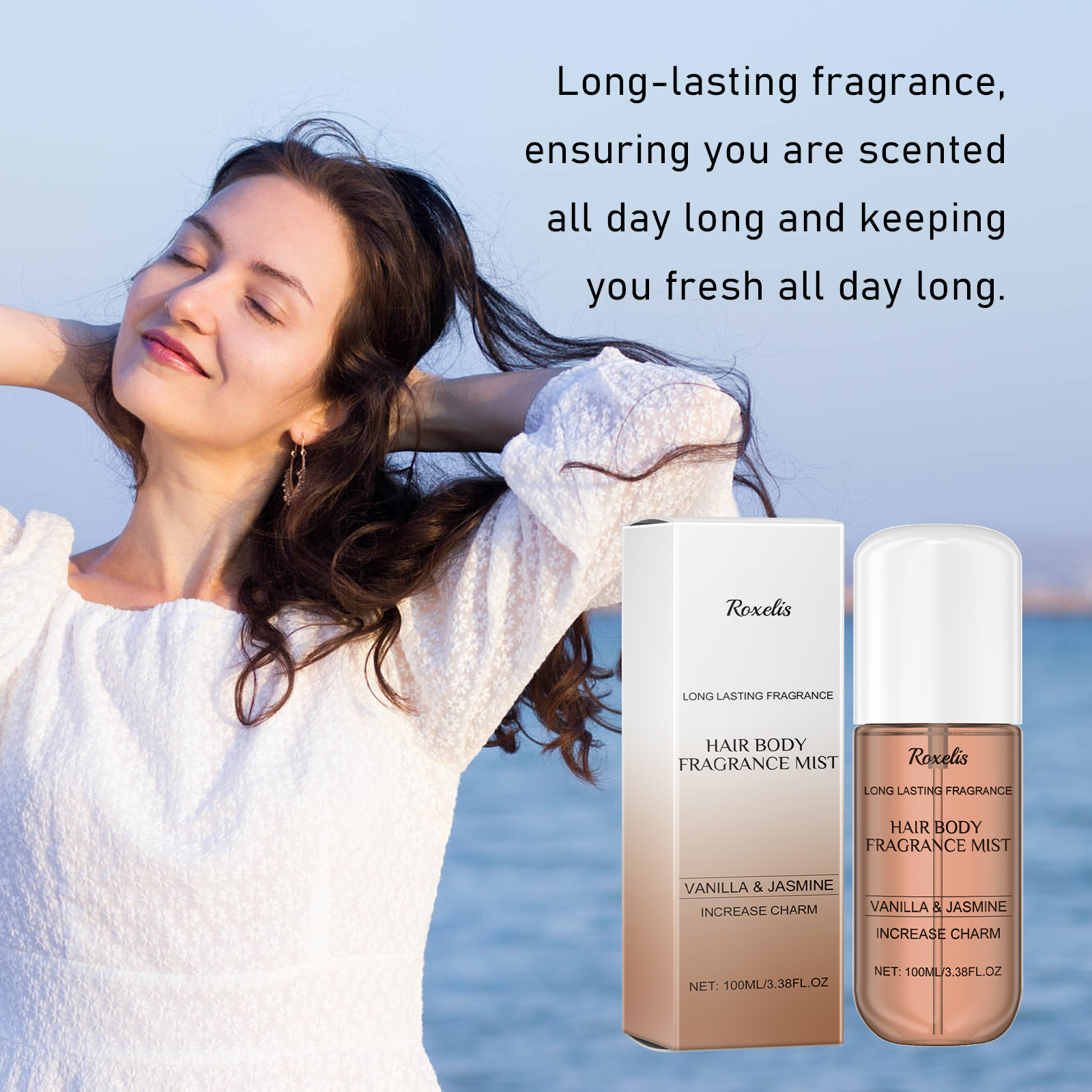Roxelis 100mL Hair Body Fragra - Fragrance Perfume For Hair 评论和价格