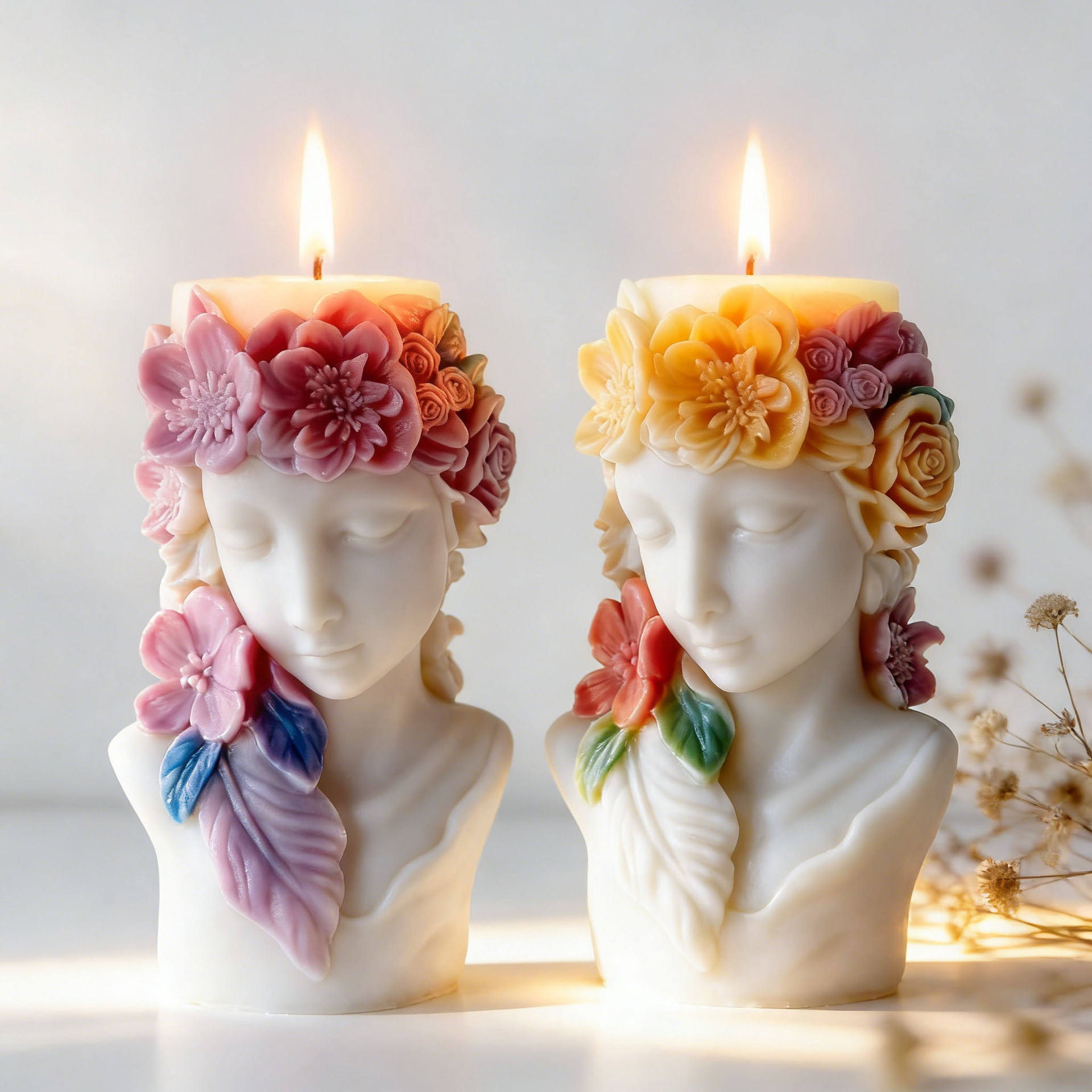 3D Floral Portrait Relief Cand - Perfume Fragrance Oils For Candles 评论和价格
