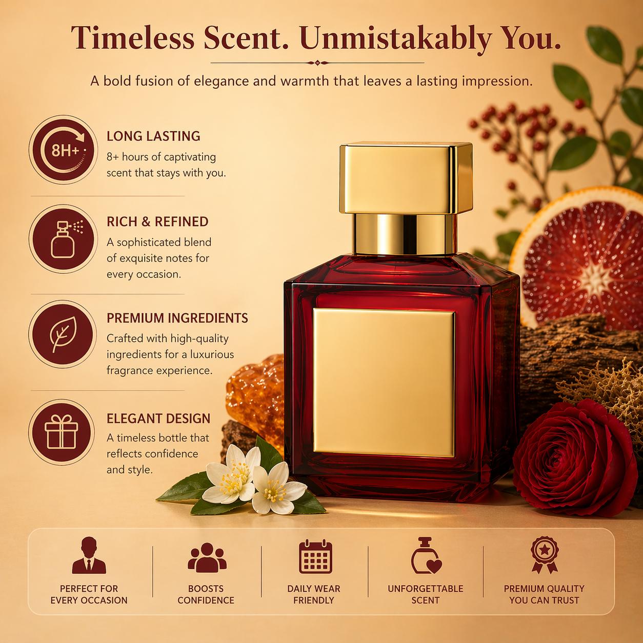 Rouge 540 Eau De Parfum Luxury - Perfume Floral Fragrance 评论和价格
