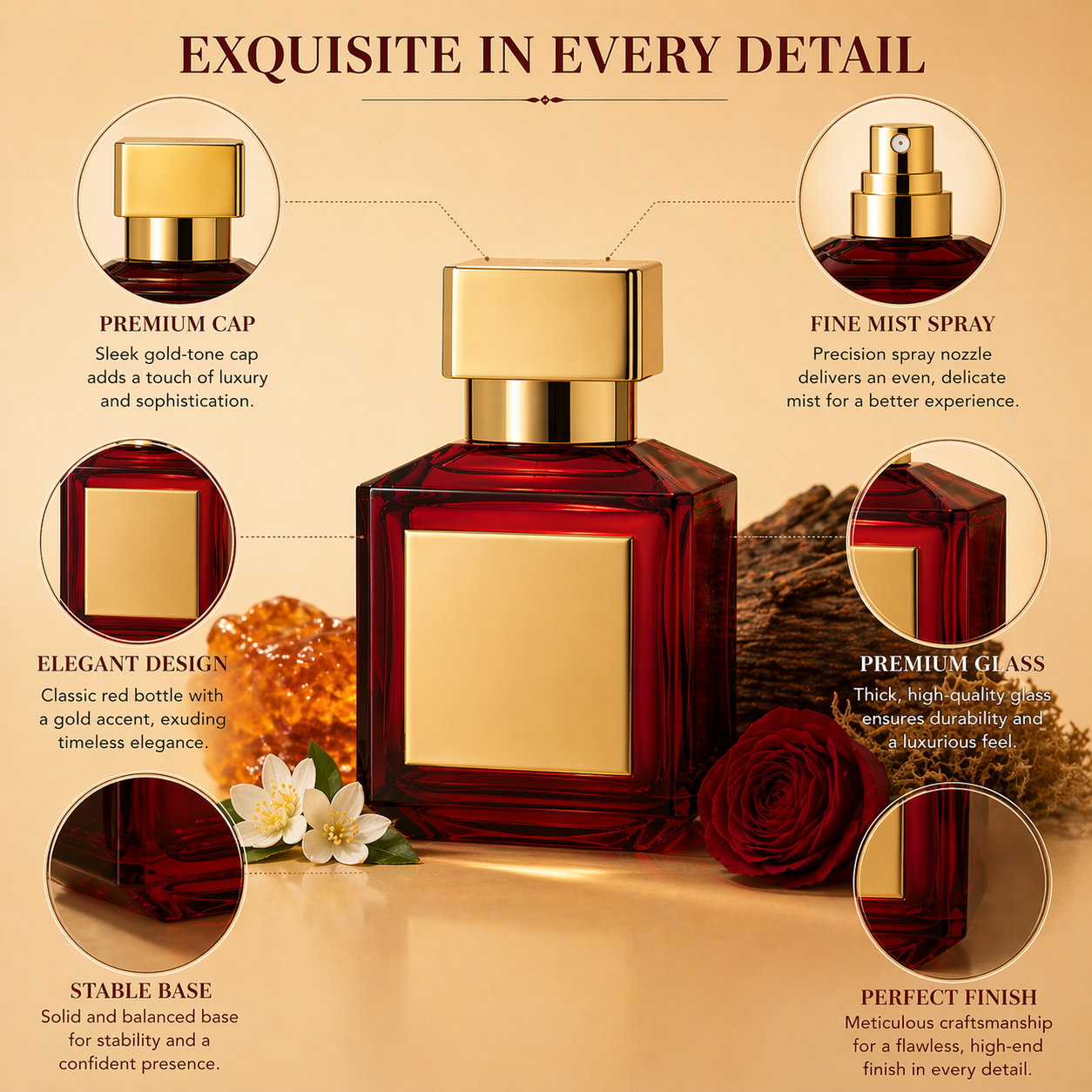Rouge 540 Eau De Parfum Luxury - Perfume Floral Fragrance 评论和价格