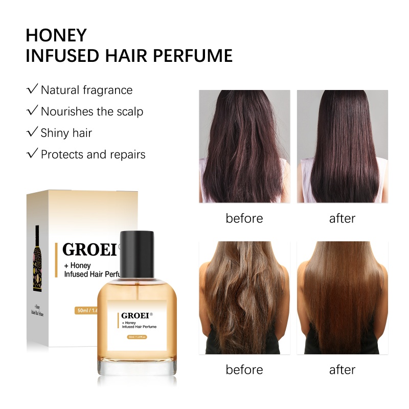GROEI Honey Hair Perfume Spray - Fragrance Perfume For Hair 评论和价格