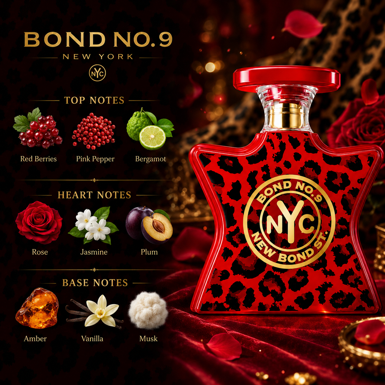 Bond No.9 New Bond St Perfume  - Women'S Perfume Rose Fragrance 评论和价格