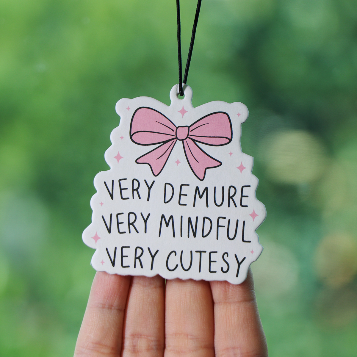 Pink Love Bow Quotes Car Aroma - Fragrance Quotes 评论和价格