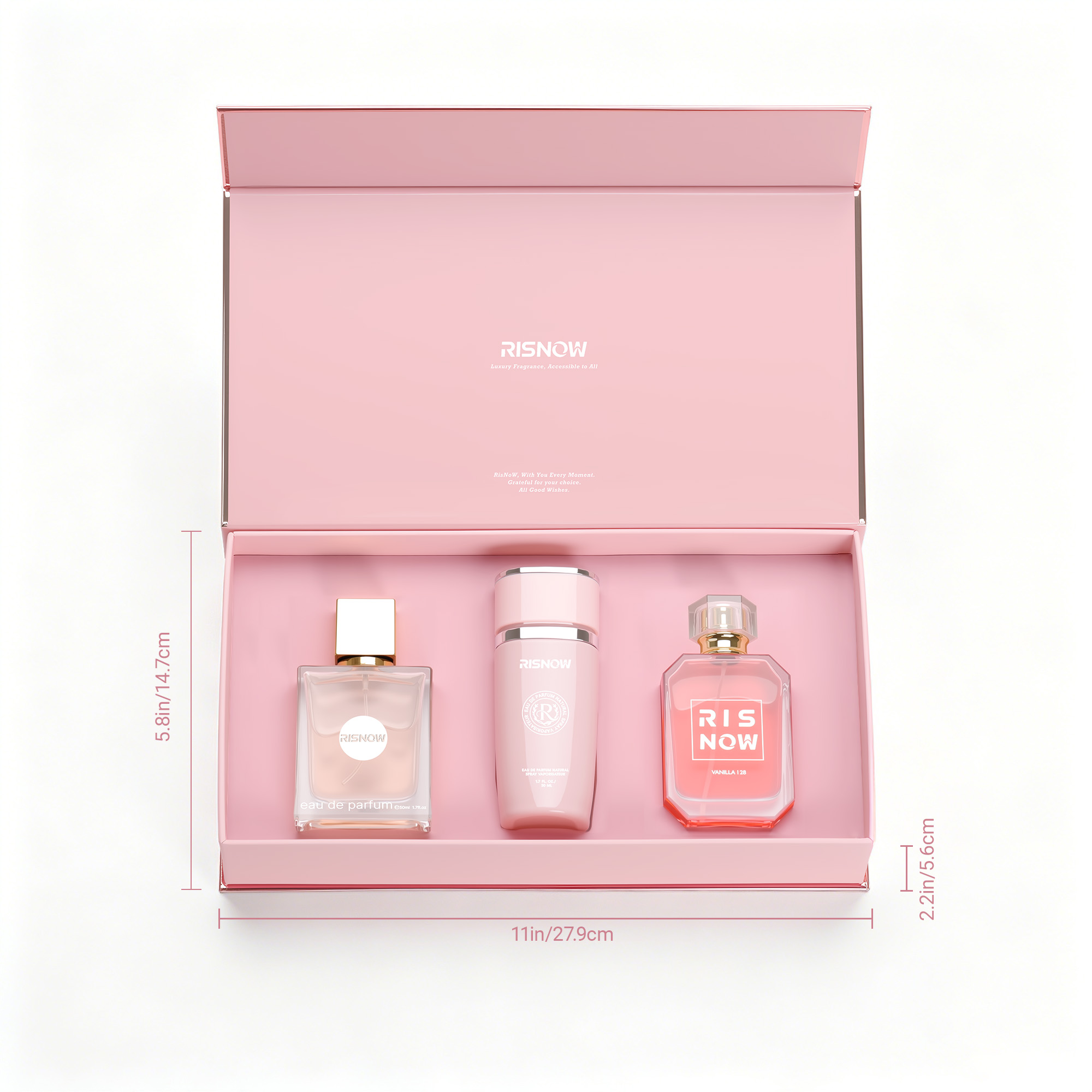 3 pcs Set Of Floral Scented Pe - Perfume Fragrance Kit 评论和价格