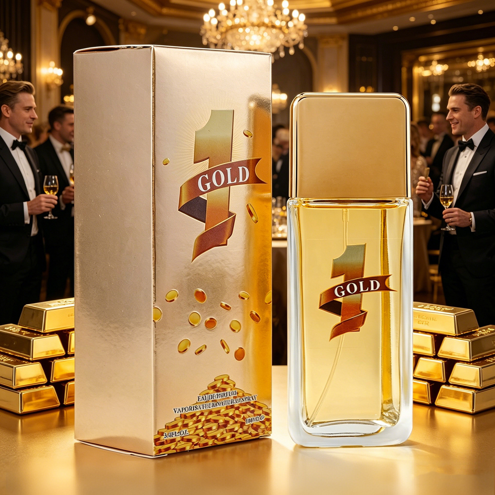 1 GOLD 100ml Men's Perfume EDP - Perfume The Fragrance 评论和价格