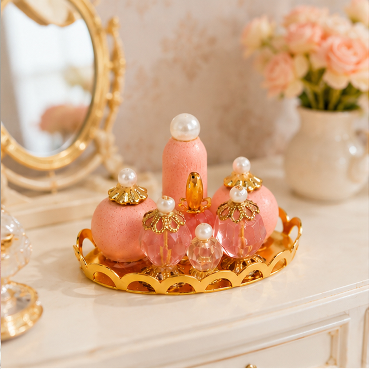 1:12 Dollhouse Miniature Perfu - Perfume Fragrance Kit 评论和价格