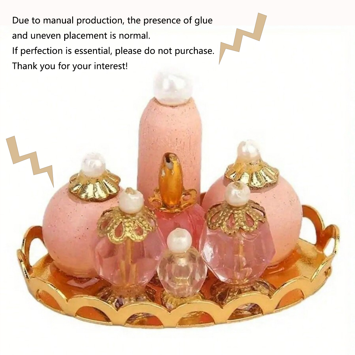 1:12 Dollhouse Miniature Perfu - Perfume Fragrance Kit 评论和价格