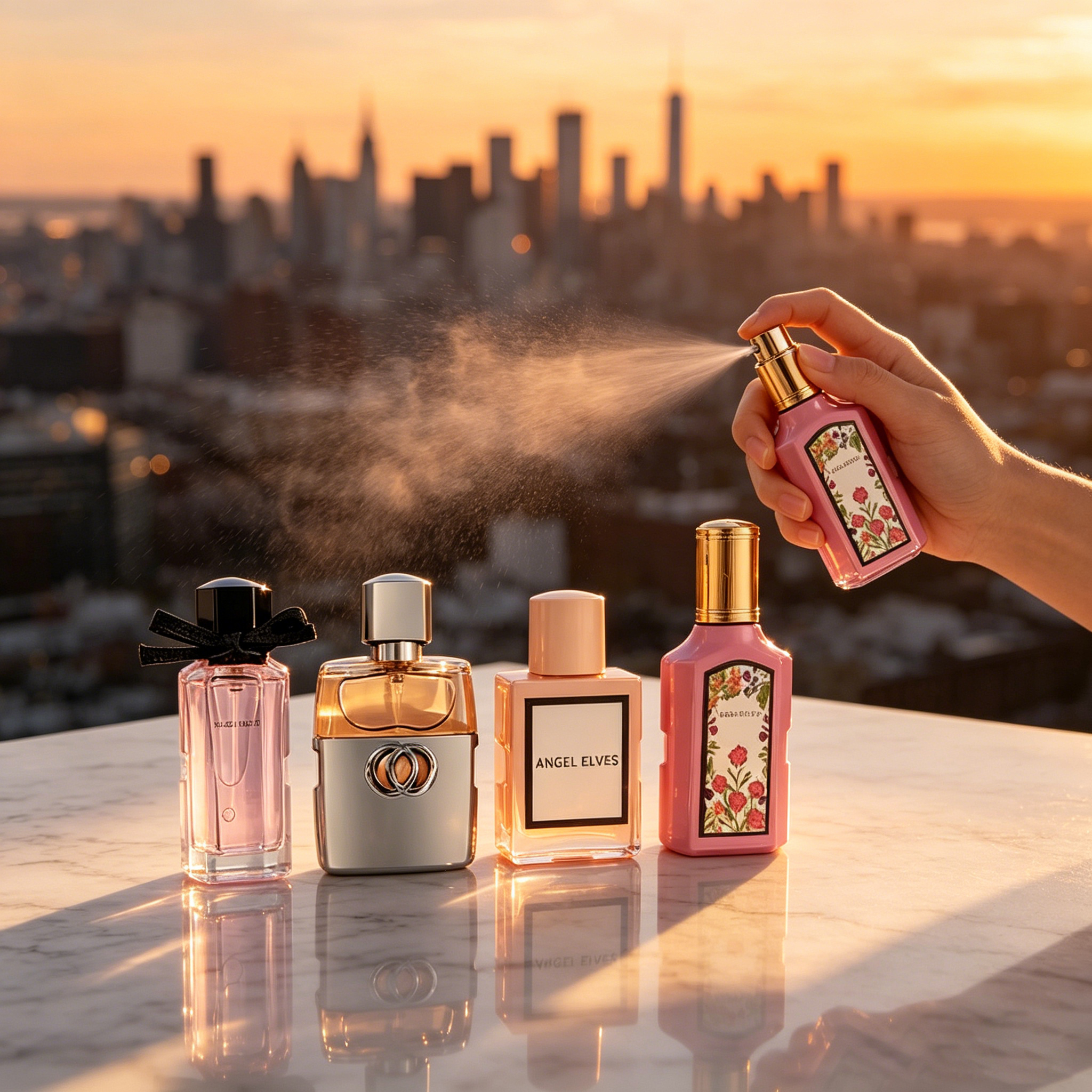 4Pcs Women Perfume Gift Set Lo - Perfume Fragrance Kit 评论和价格