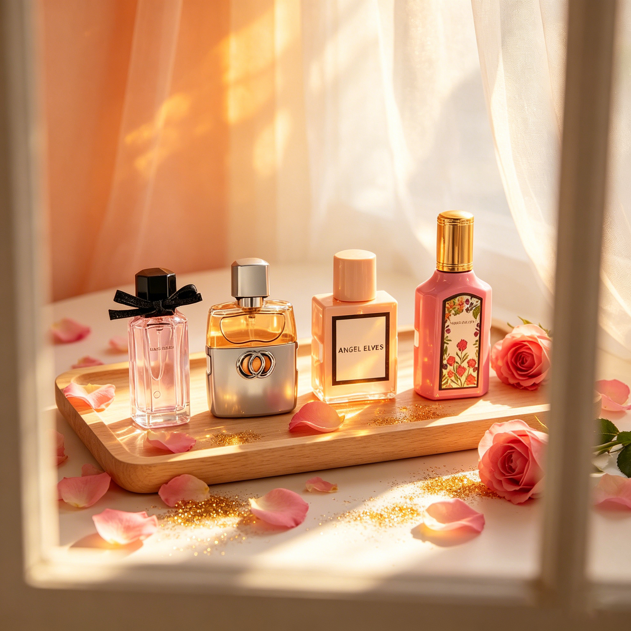 4Pcs Women Perfume Gift Set Lo - Perfume Fragrance Kit 评论和价格
