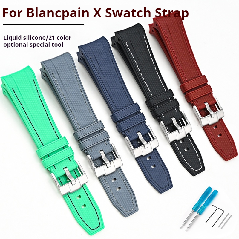 Rubber Silicone Watch Band for - Fragance X 评论和价格